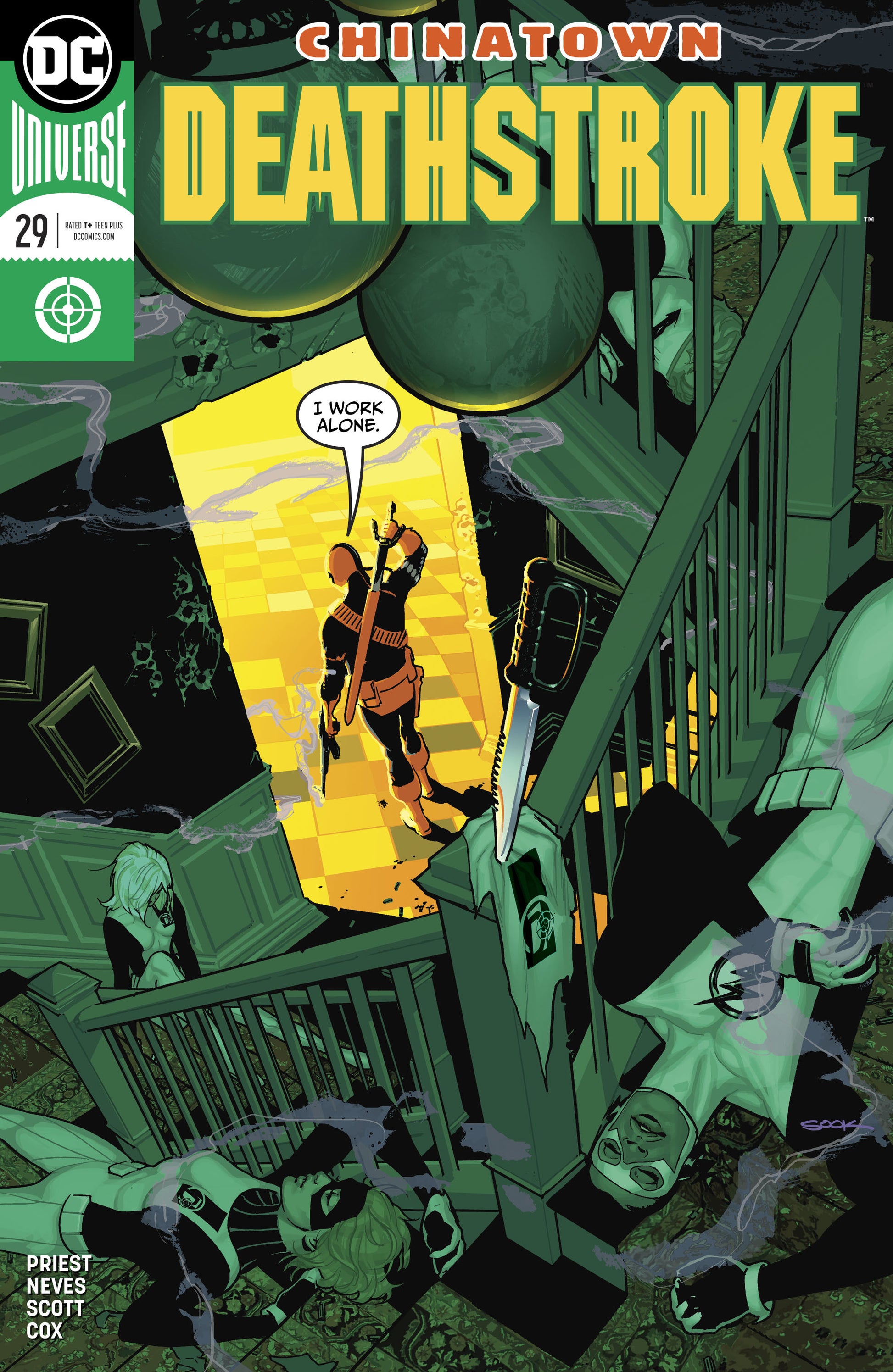 DEATHSTROKE #29 COVER