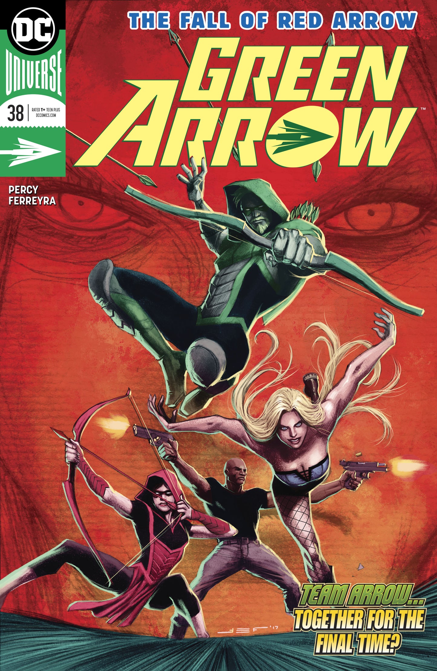 GREEN ARROW #38 COVER