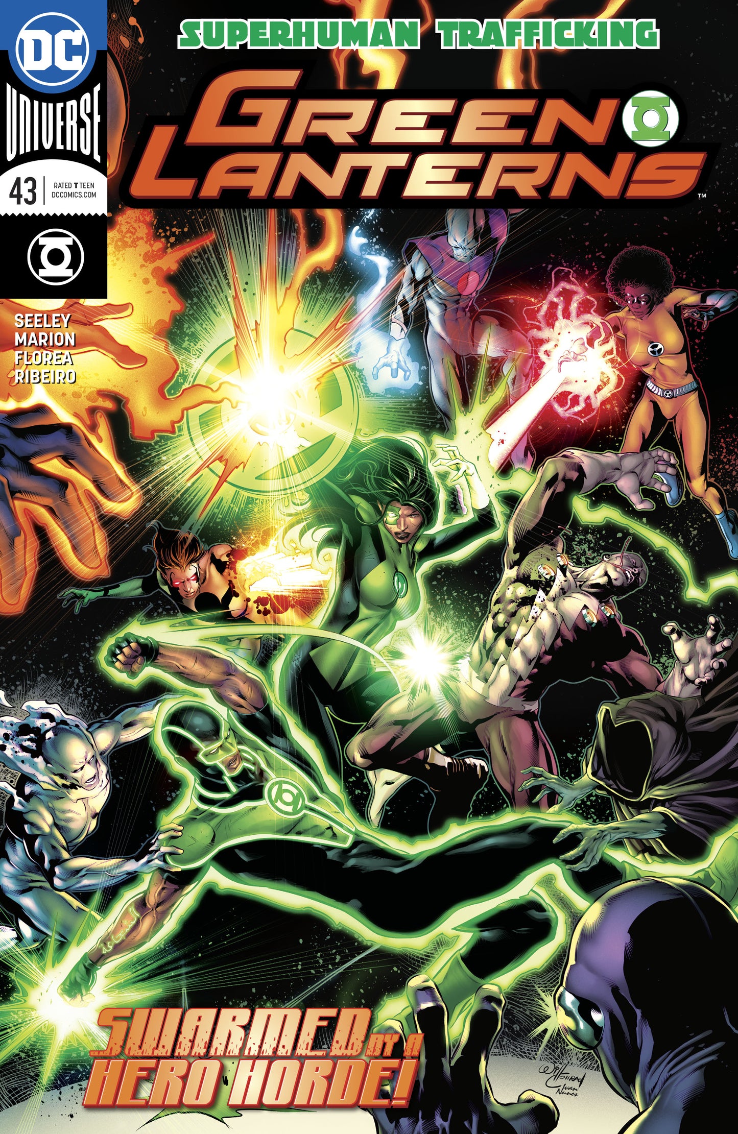 GREEN LANTERNS #43 COVER