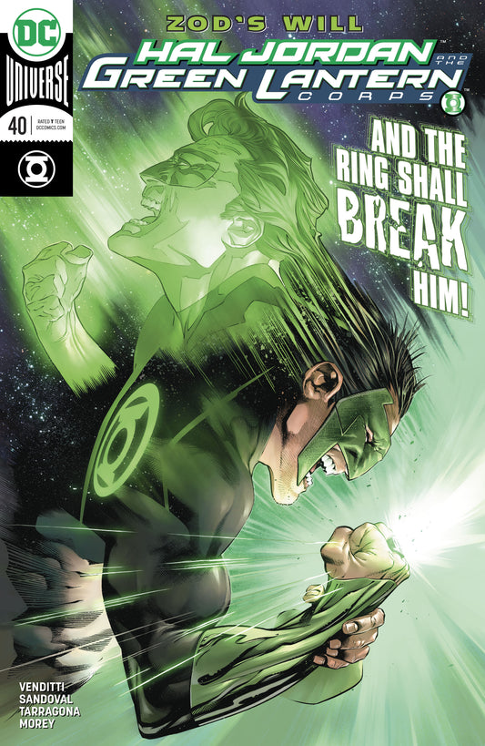 HAL JORDAN AND THE GREEN LANTERN CORPS #40 COVER