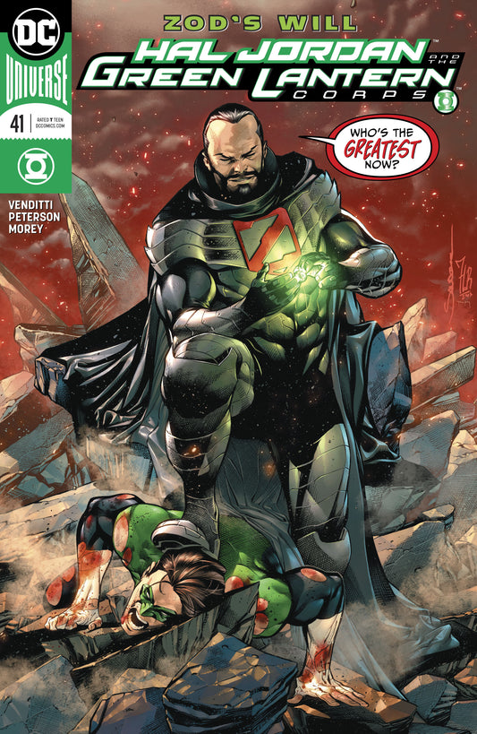 HAL JORDAN AND THE GREEN LANTERN CORPS #41 COVER