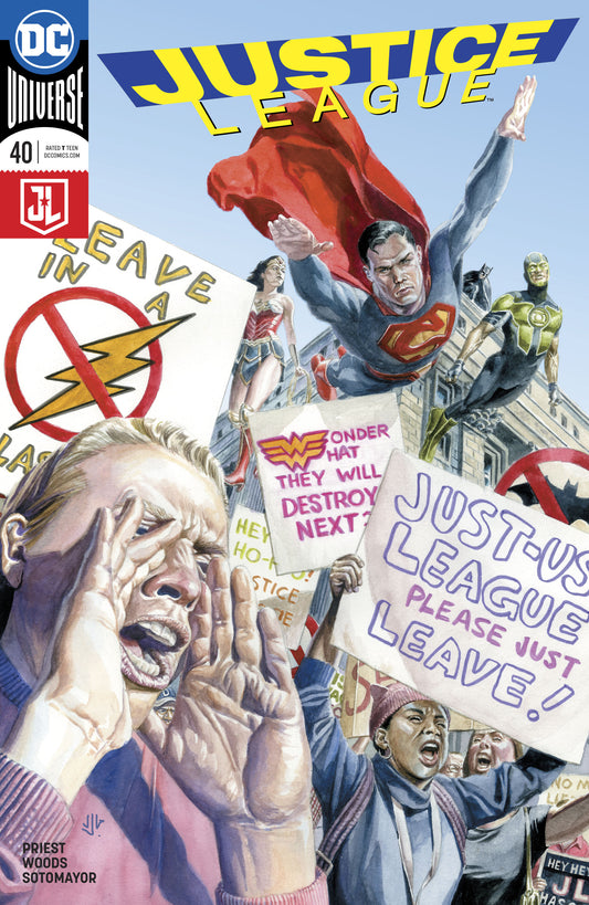JUSTICE LEAGUE #40 VAR ED COVER