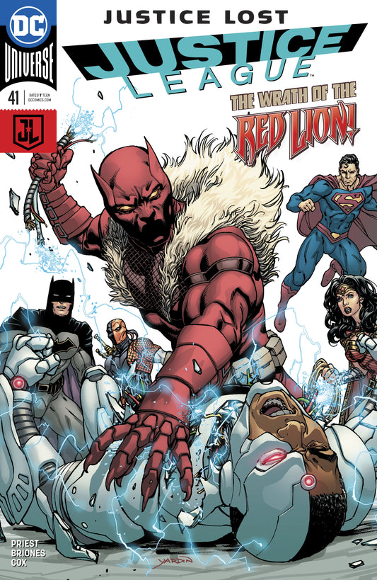 JUSTICE LEAGUE #41 COVER