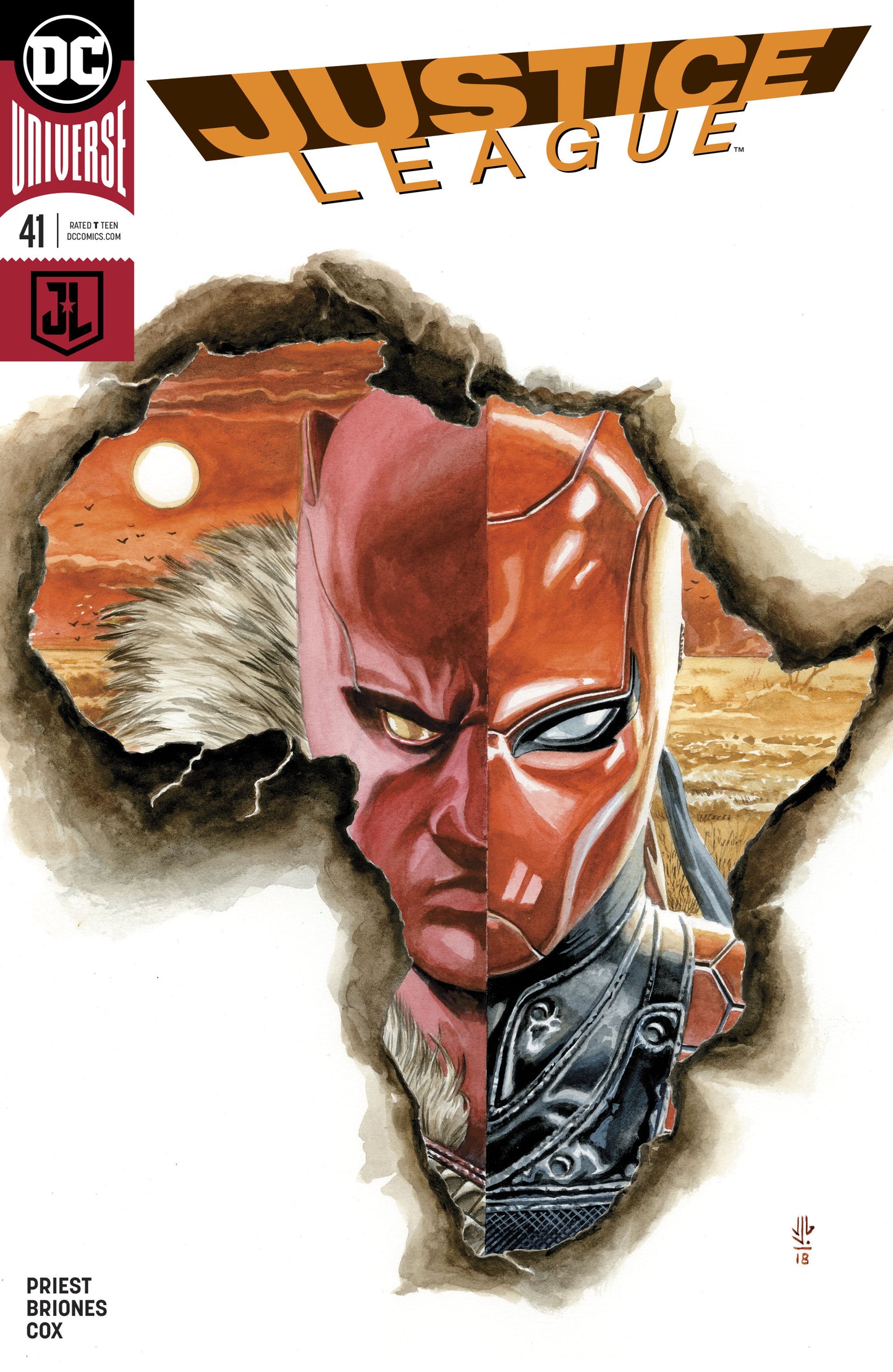 JUSTICE LEAGUE #41 VAR ED COVER