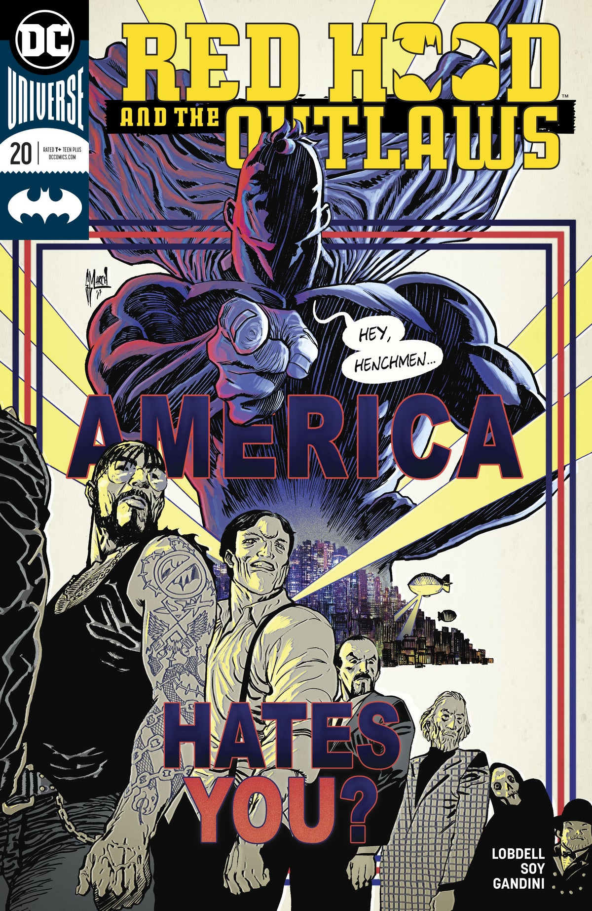 RED HOOD AND THE OUTLAWS #20 VAR ED COVER
