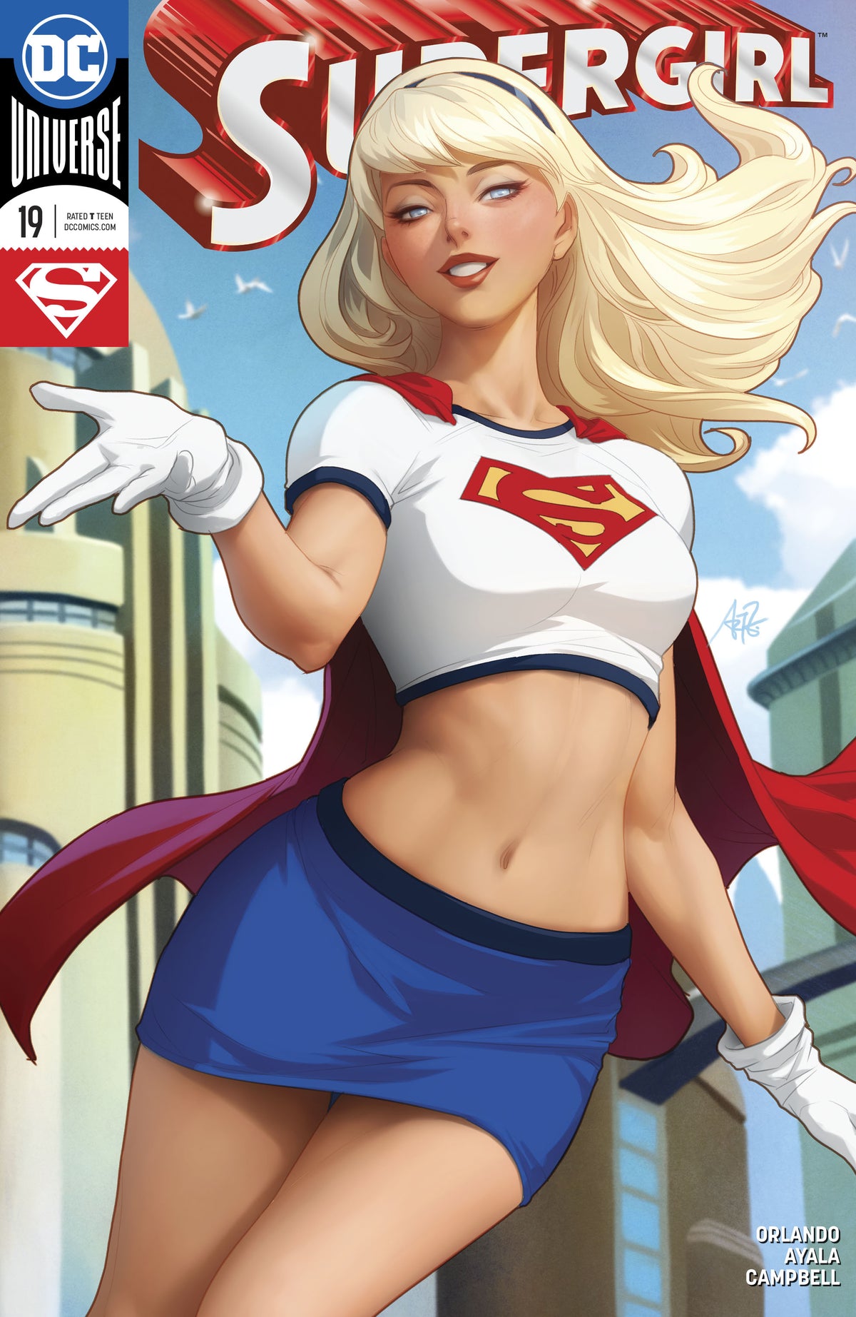SUPERGIRL #19 VAR ED COVER