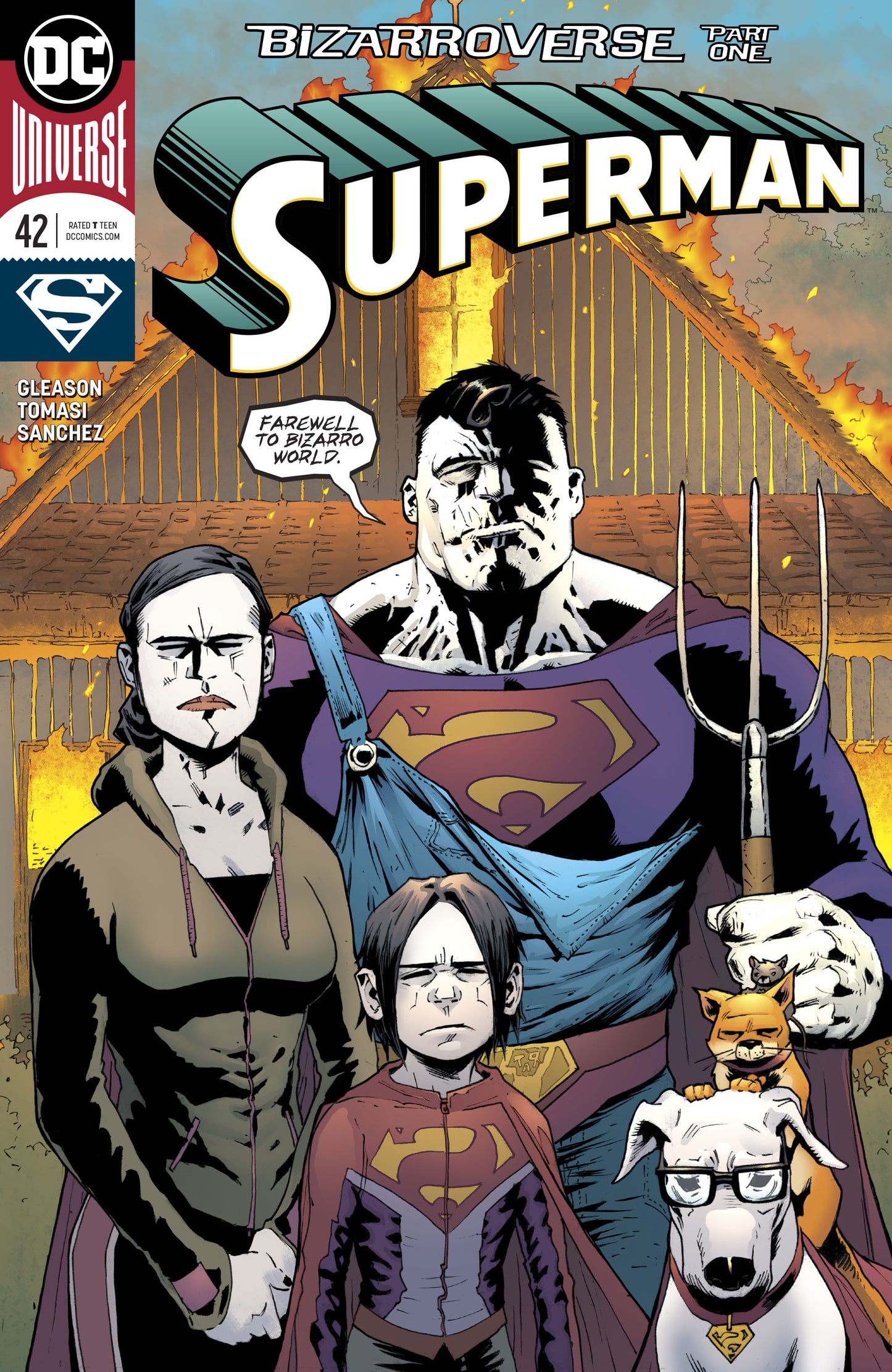 SUPERMAN #42 COVER