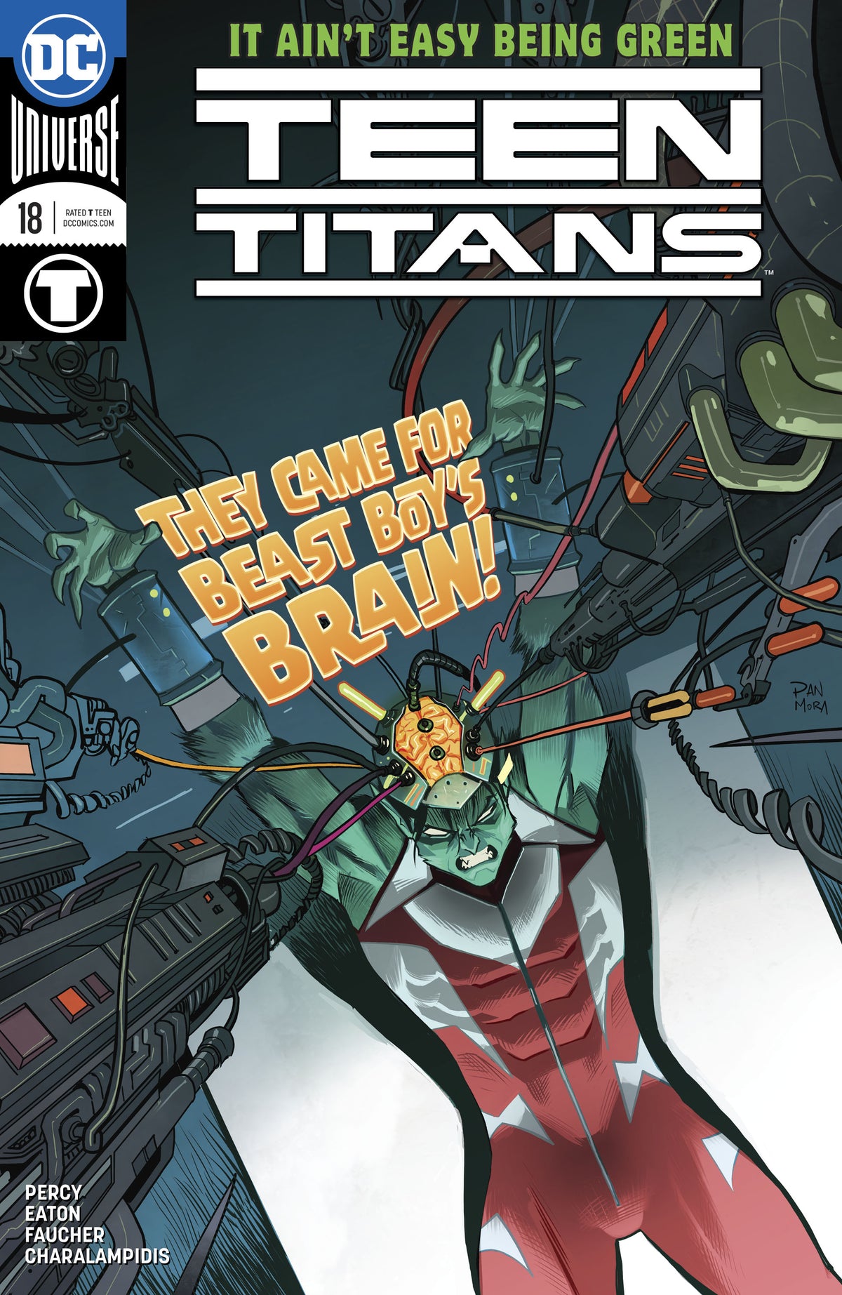 TEEN TITANS #18 COVER