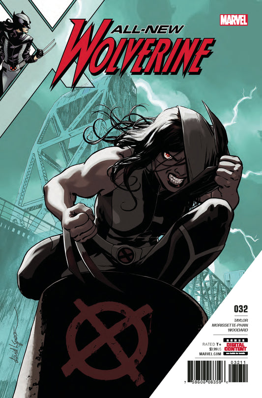 ALL NEW WOLVERINE #32 LEG COVER