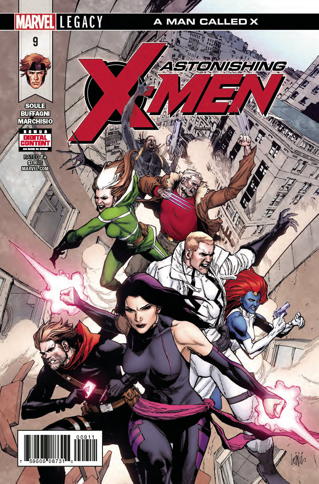 ASTONISHING X-MEN #9 LEG COVER