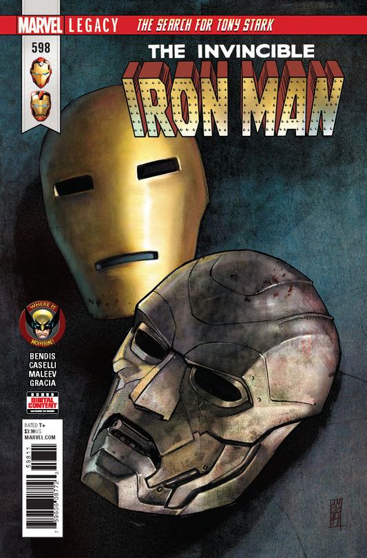 INVINCIBLE IRON MAN #598 LEG WW COVER
