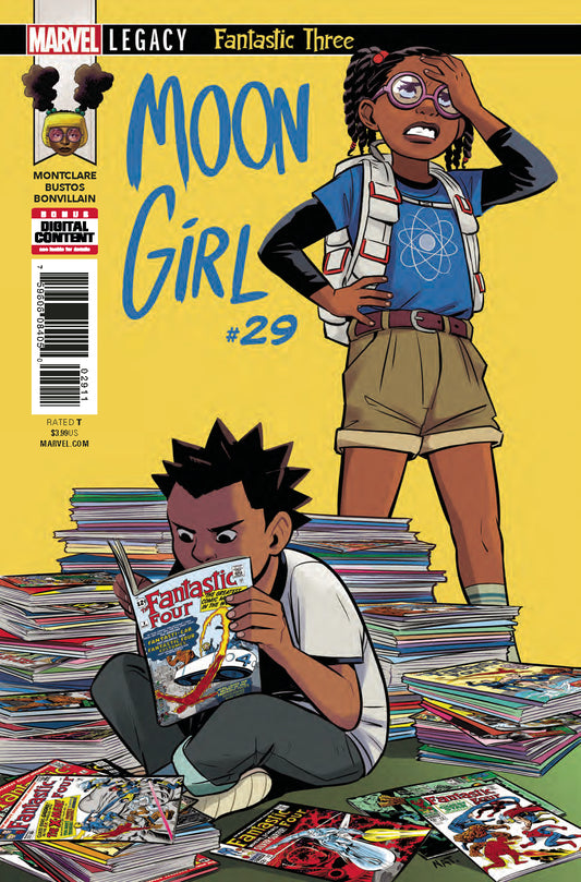MOON GIRL AND DEVIL DINOSAUR #29 LEG COVER