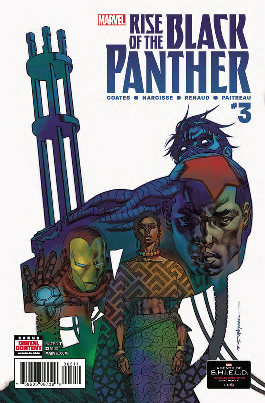 RISE OF BLACK PANTHER #3 (OF 6) LEG COVER