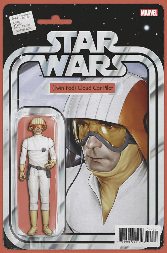 STAR WARS #44 CHRISTOPHER ACTION FIGURE VAR COVER