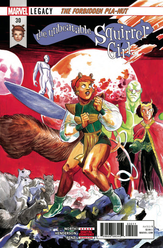 UNBEATABLE SQUIRREL GIRL #30 LEG COVER