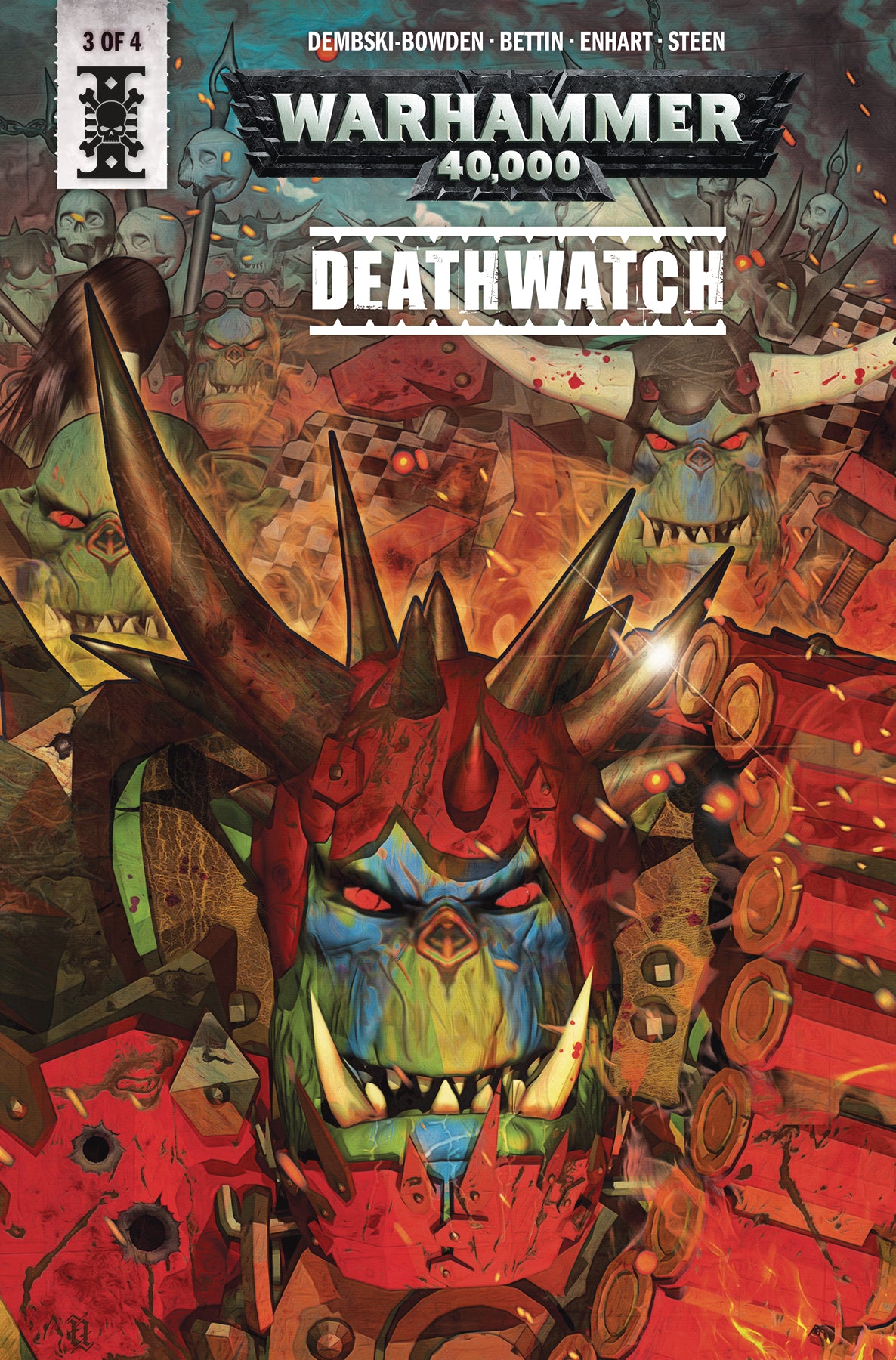WARHAMMER 40000 DEATHWATCH #3 (OF 4) CVR A LISTRANI COVER