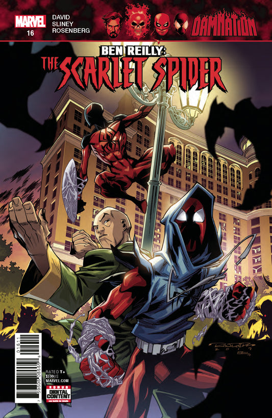 BEN REILLY SCARLET SPIDER #16 LEG COVER
