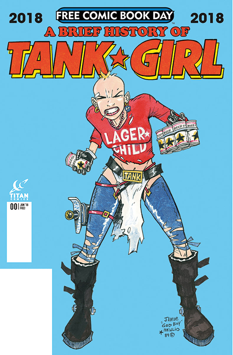 FCBD 2018 BRIEF HISTORY OF TANK GIRL  COVER