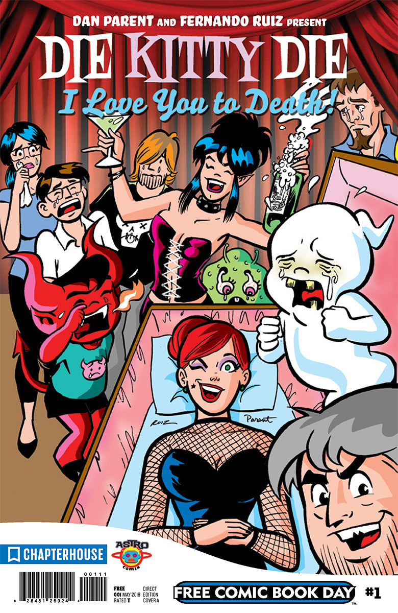 FCBD 2018 DIE KITTY DIE I LOVE YOU TO DEATH  COVER