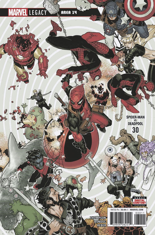SPIDER-MAN DEADPOOL #30 LEG COVER