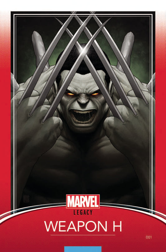 WEAPON H #1 CHRISTOPHER TRADING CARD VAR LEG COVER