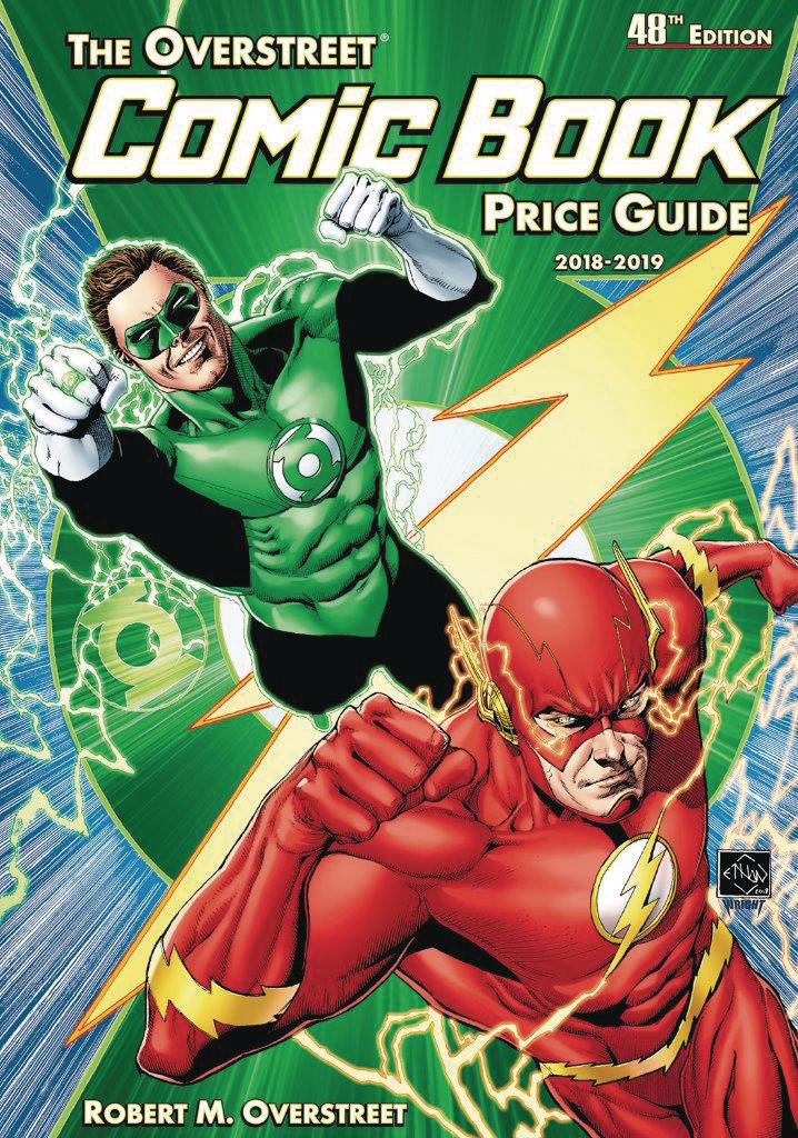 OVERSTREET COMIC BK PG SC VOL48 FLASH GREEN LANTERN COVER
