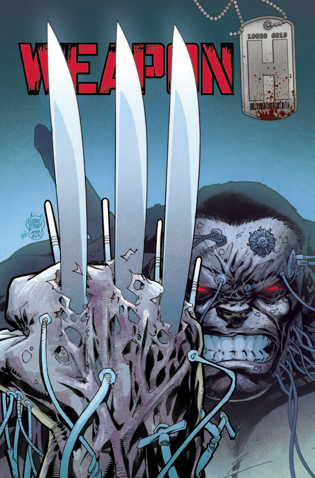 WEAPON H #1 KUBERT WOLVERINE HOMAGE VAR LEG COVER
