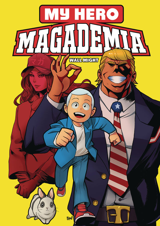 MY HERO MAGADEMIA WALL MIGHT COVER