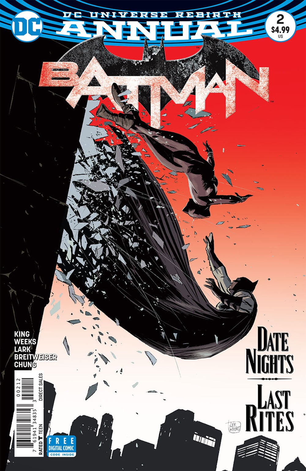 BATMAN ANNUAL #2 2ND PTG COVER