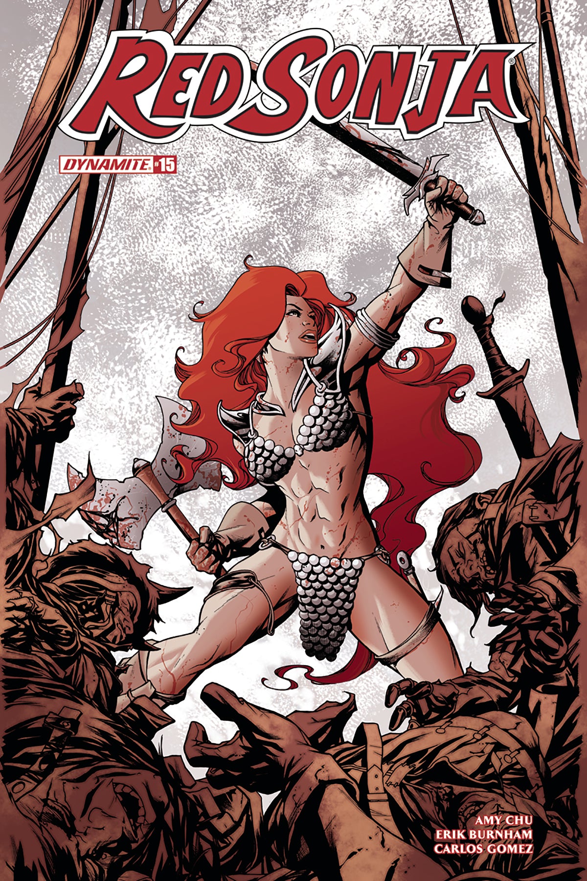 RED SONJA #15 CVR A MCKONE COVER