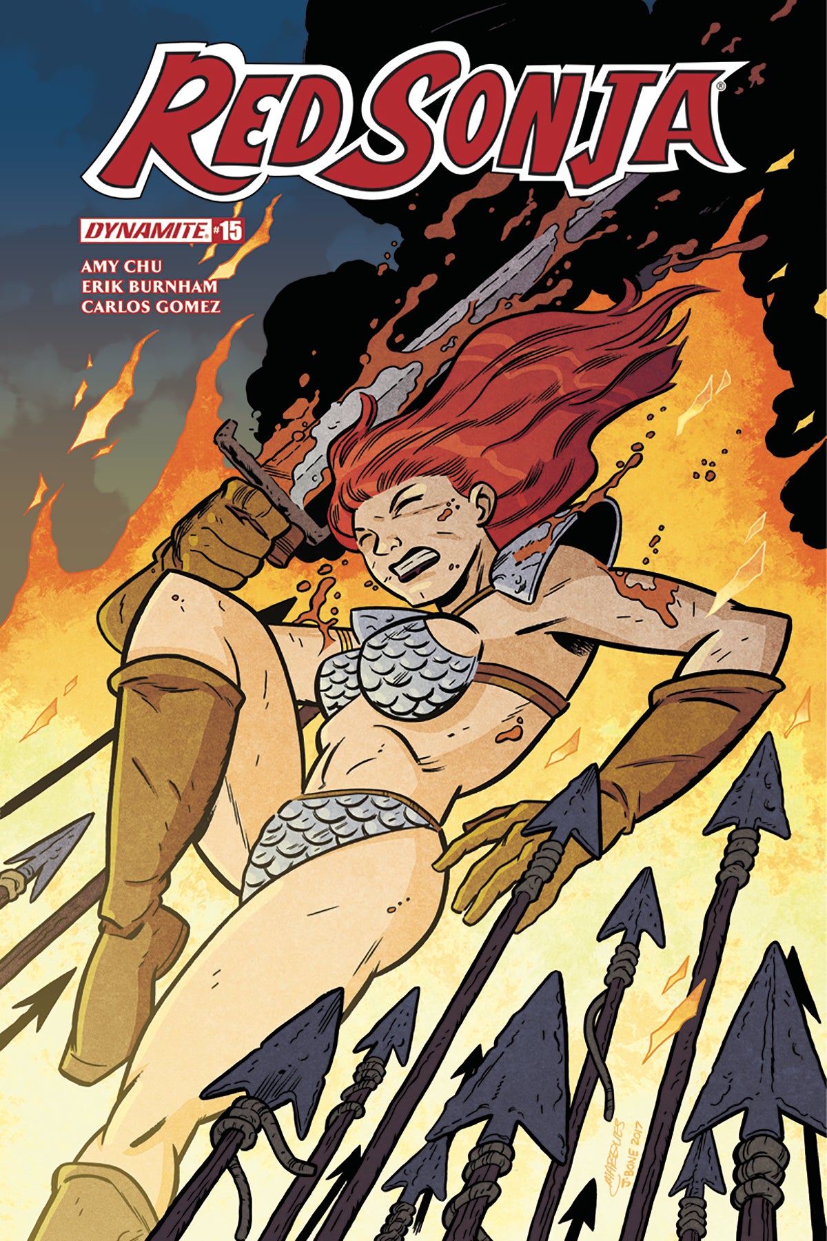 RED SONJA #15 CVR E MARQUES EXC SUBSCRIPTION VAR COVER