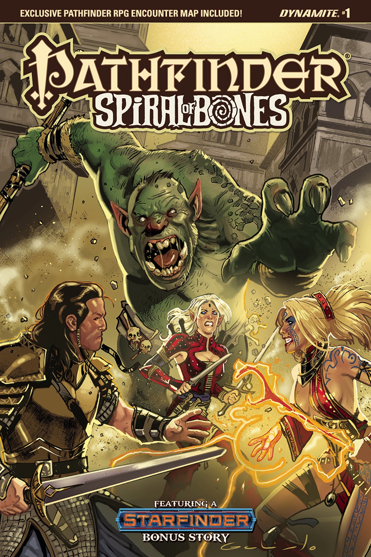 PATHFINDER SPIRAL OF BONES #1 (OF 5) CVR A GALINDO COVER