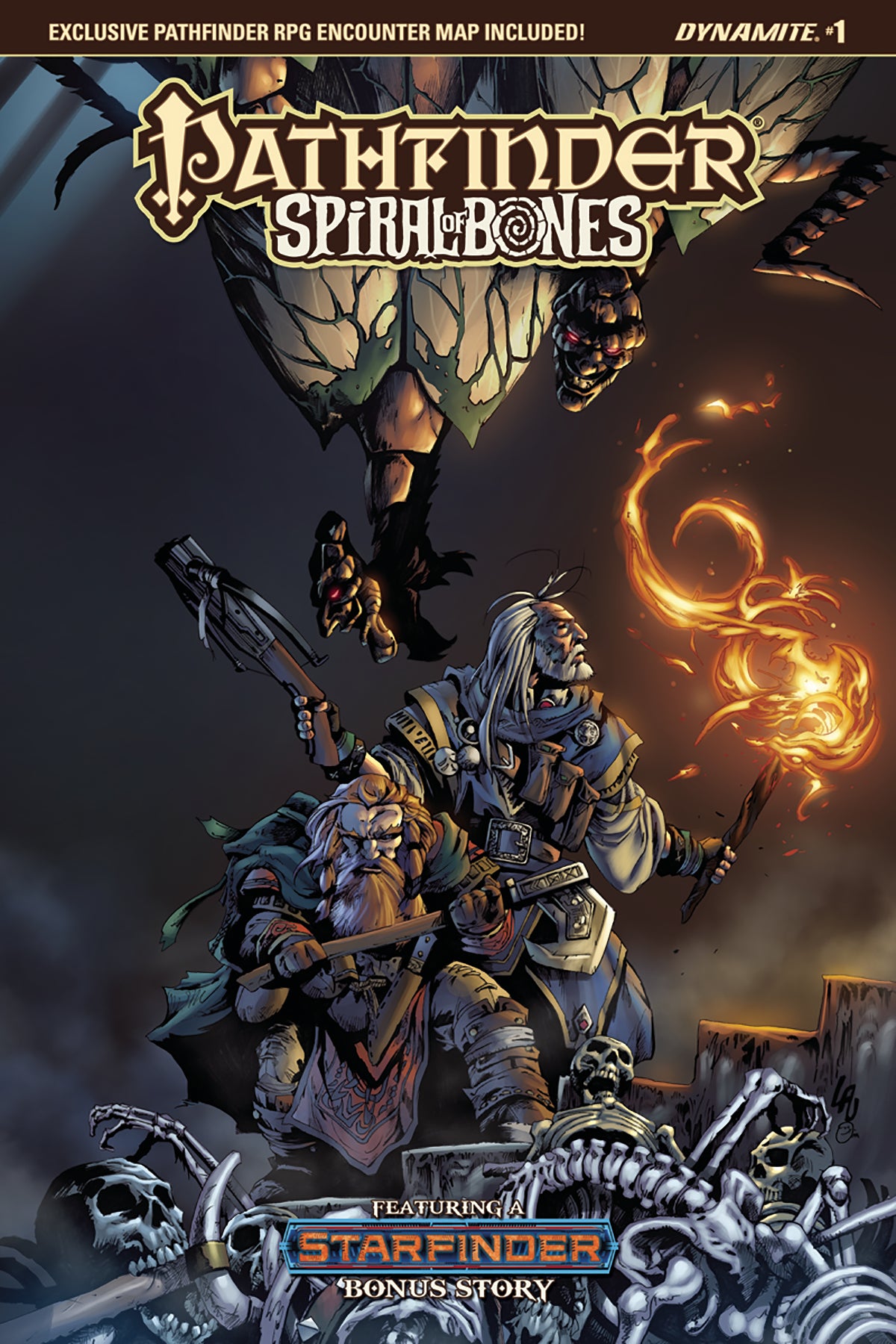 PATHFINDER SPIRAL OF BONES #1 (OF 5) CVR B LAU COVER