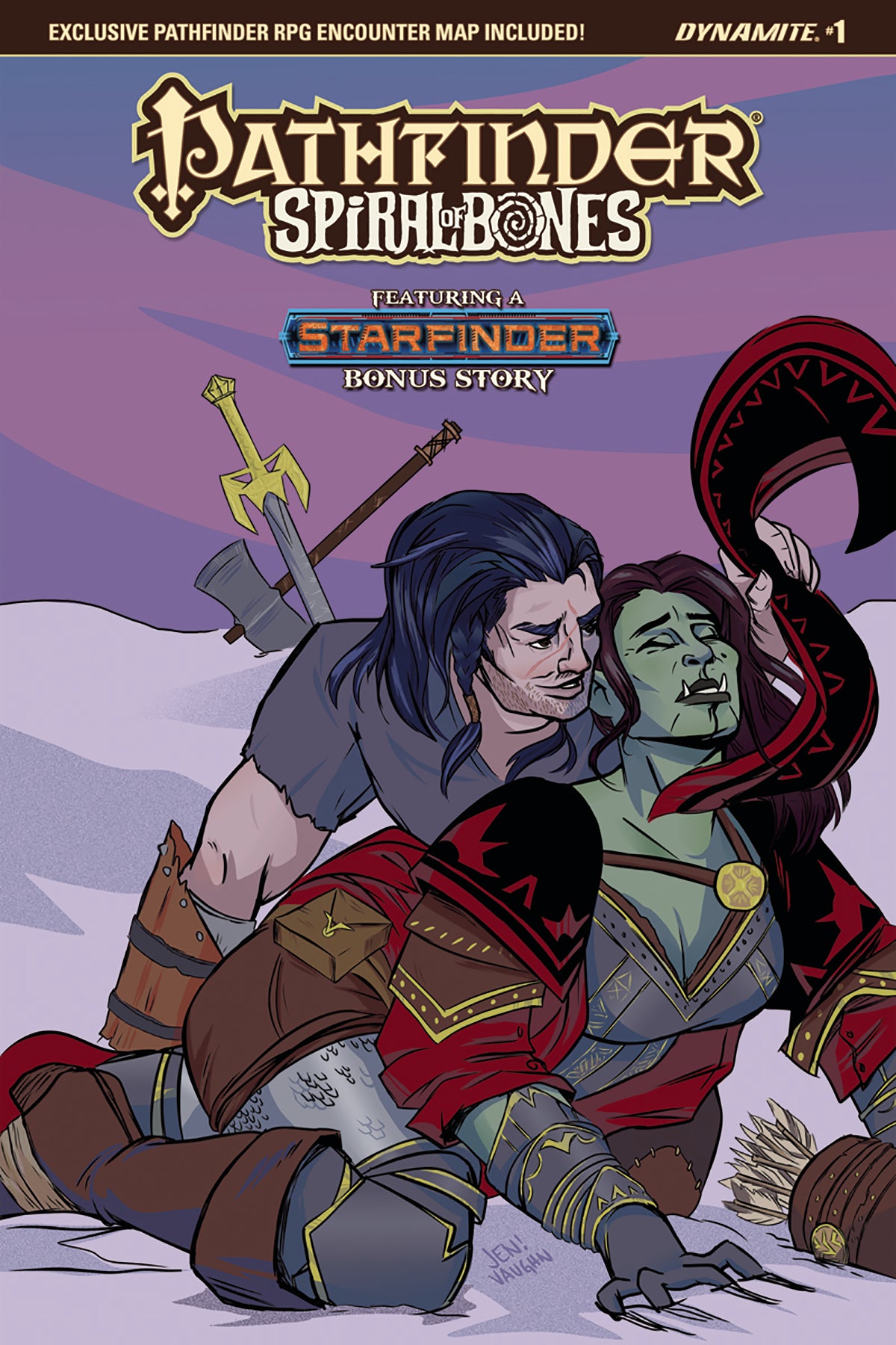 PATHFINDER SPIRAL OF BONES #1 (OF 5) CVR D VAUGHN COVER