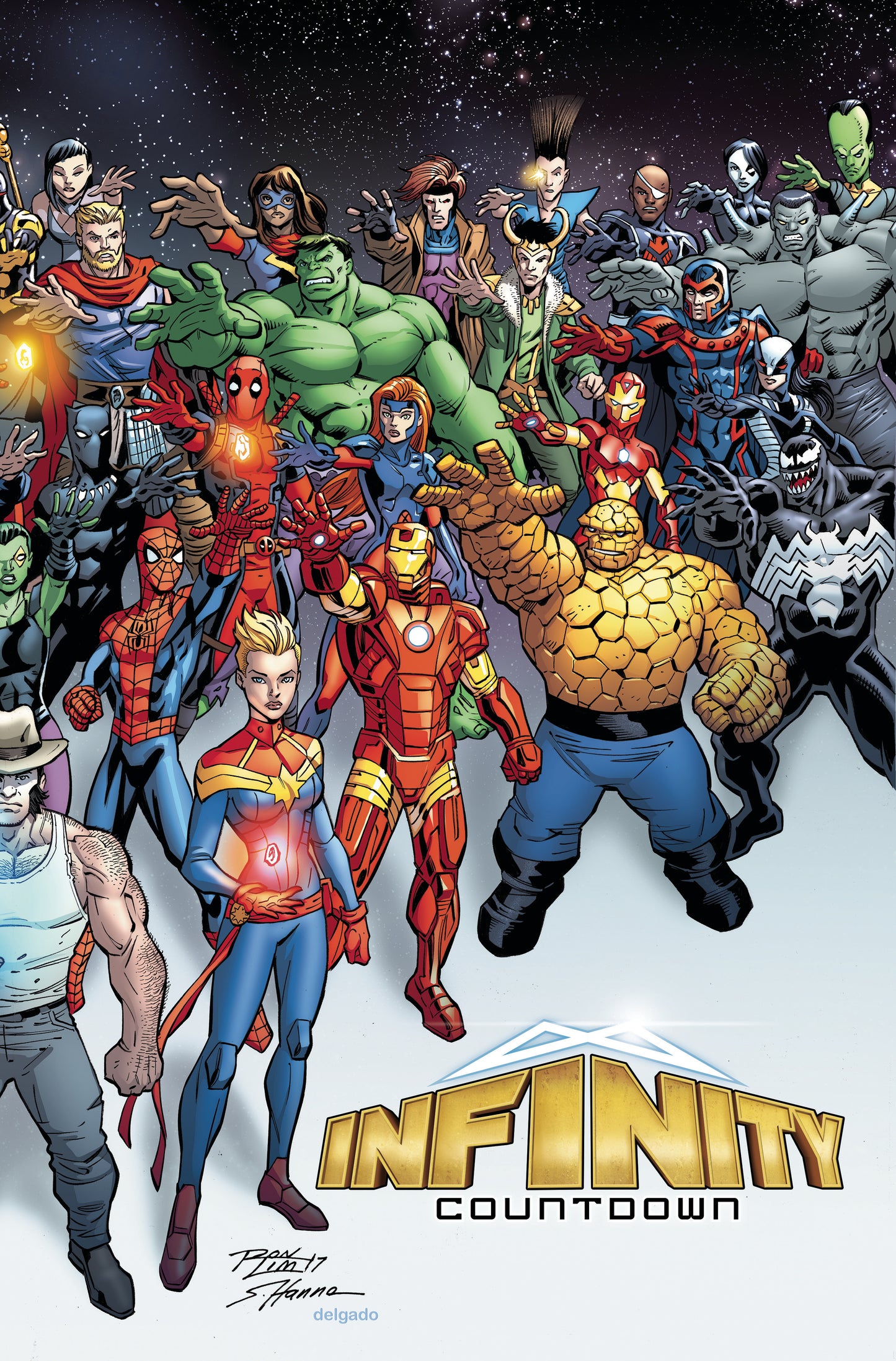 INFINITY COUNTDOWN #1 (OF 5) LIM WRAPAROUND VAR LEG COVER