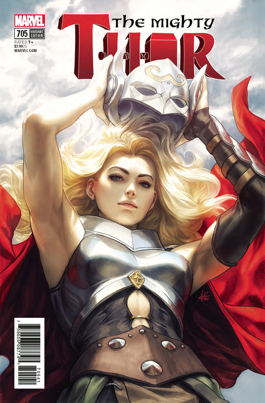 MIGHTY THOR #705 ARTGERM VAR LEG COVER
