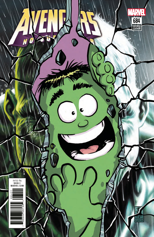 AVENGERS #684 YOUNG VAR LEG COVER