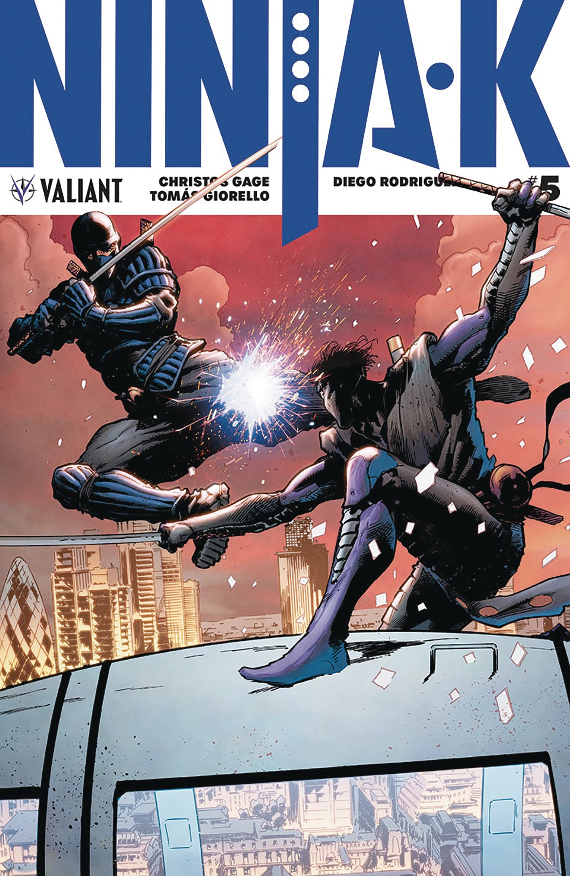 NINJA-K #5 CVR A HAIRSINE COVER