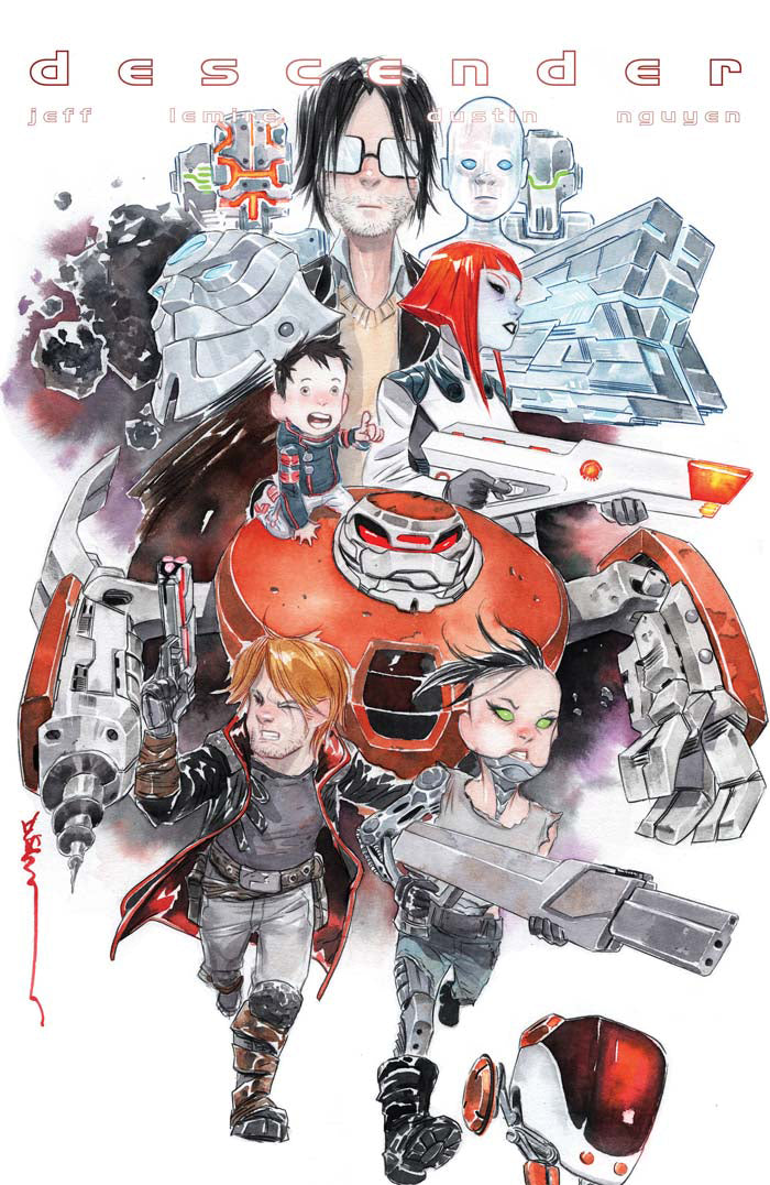 DESCENDER #28 CVR B LIL ROBOTVAR NGUYEN COVER