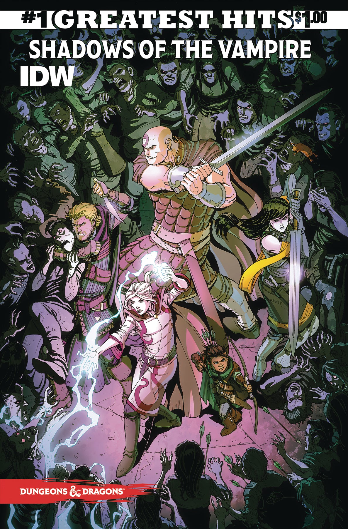 DUNGEONS & DRAGONS SHADOW OF VAMPIRE #1 GREATEST HITS ED COVER