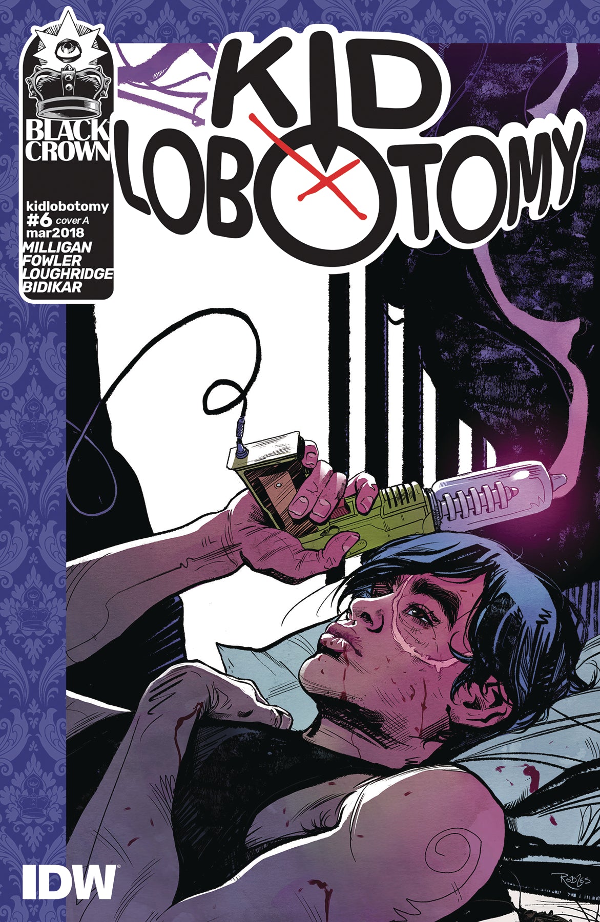 KID LOBOTOMY #6 CVR A ROBLES (MR) COVER