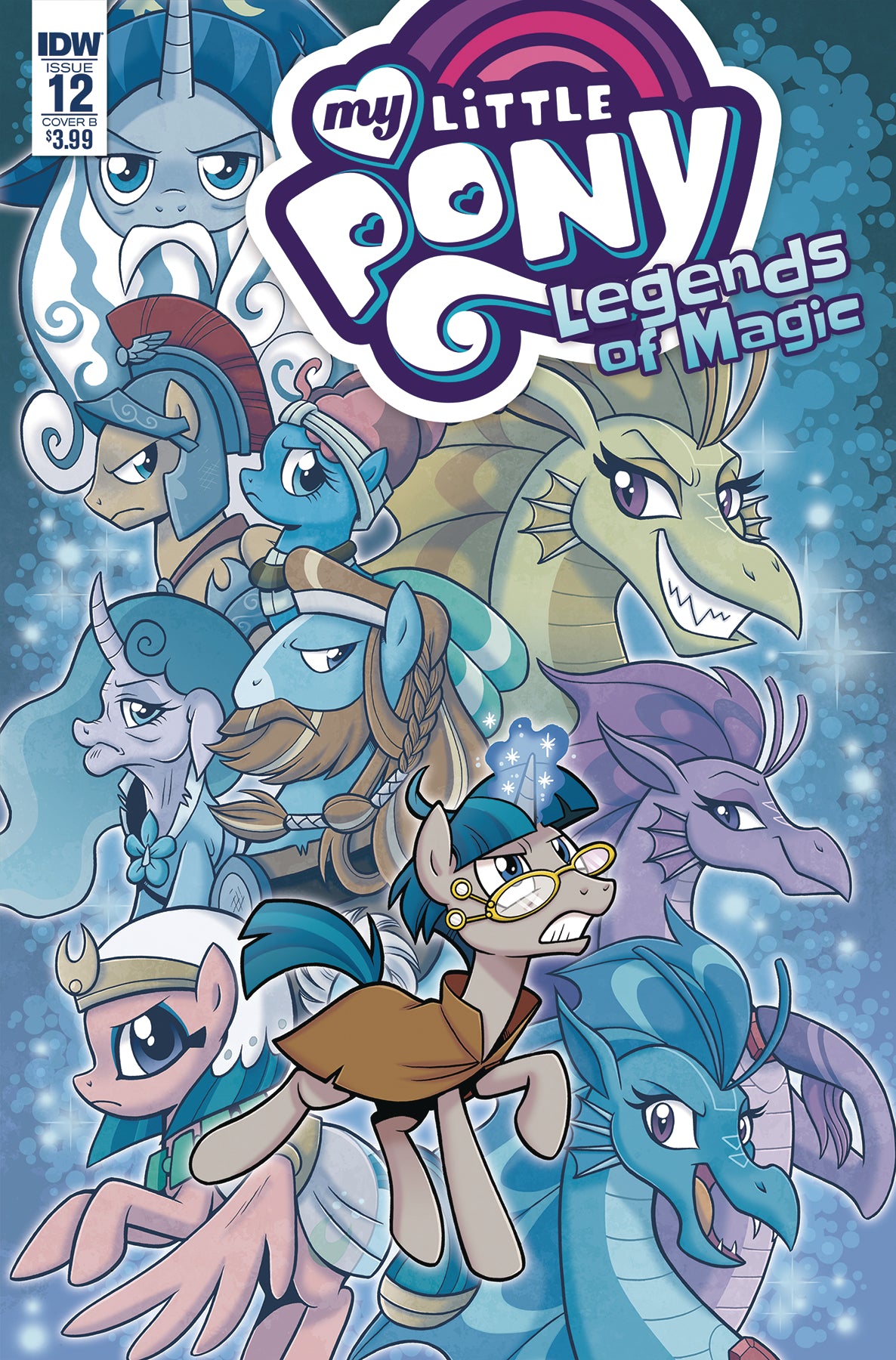 MY LITTLE PONY LEGENDS OF MAGIC #12 CVR B HICKEY COVER
