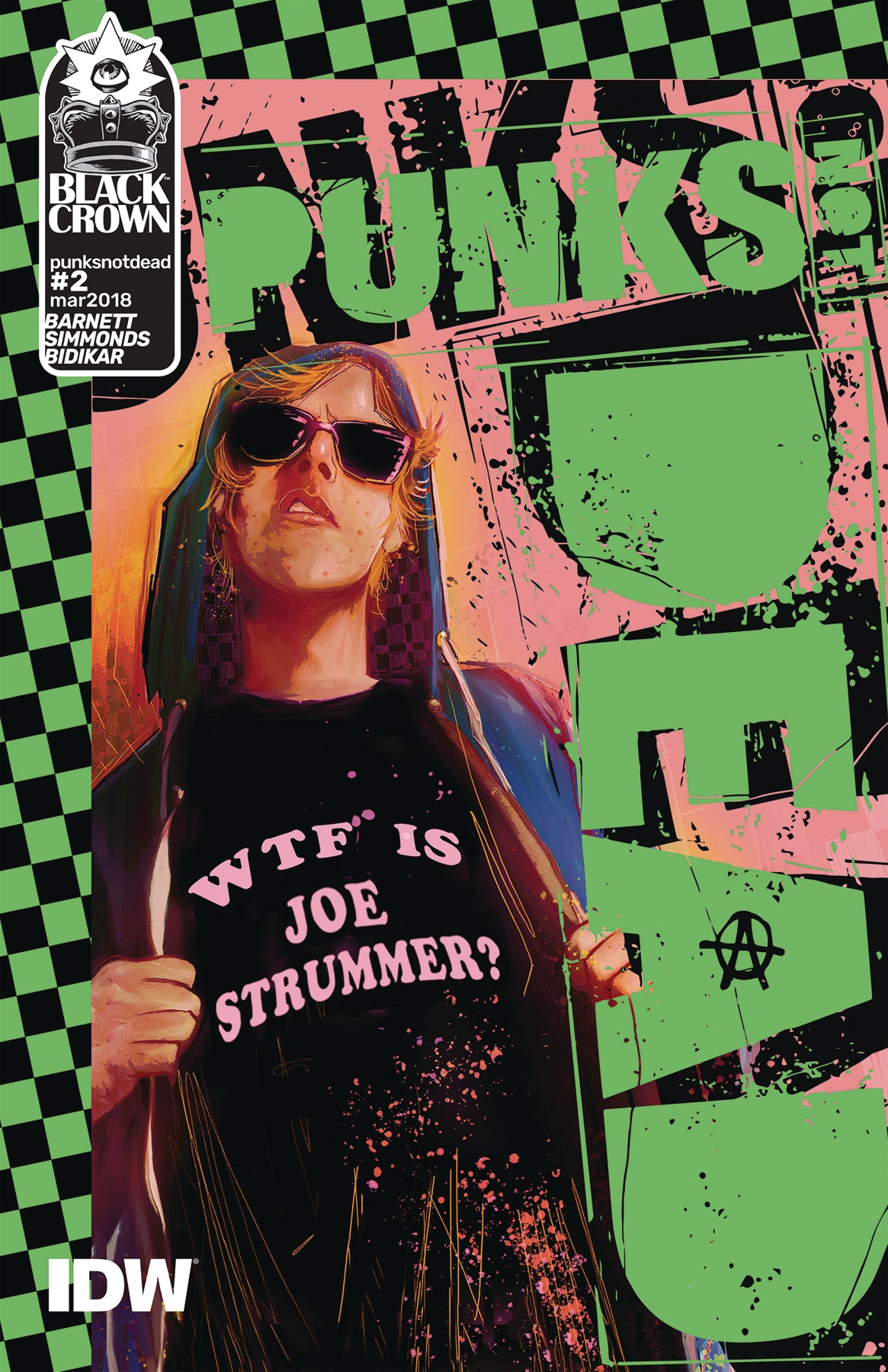 PUNKS NOT DEAD #2 CVR A SIMMONDS COVER