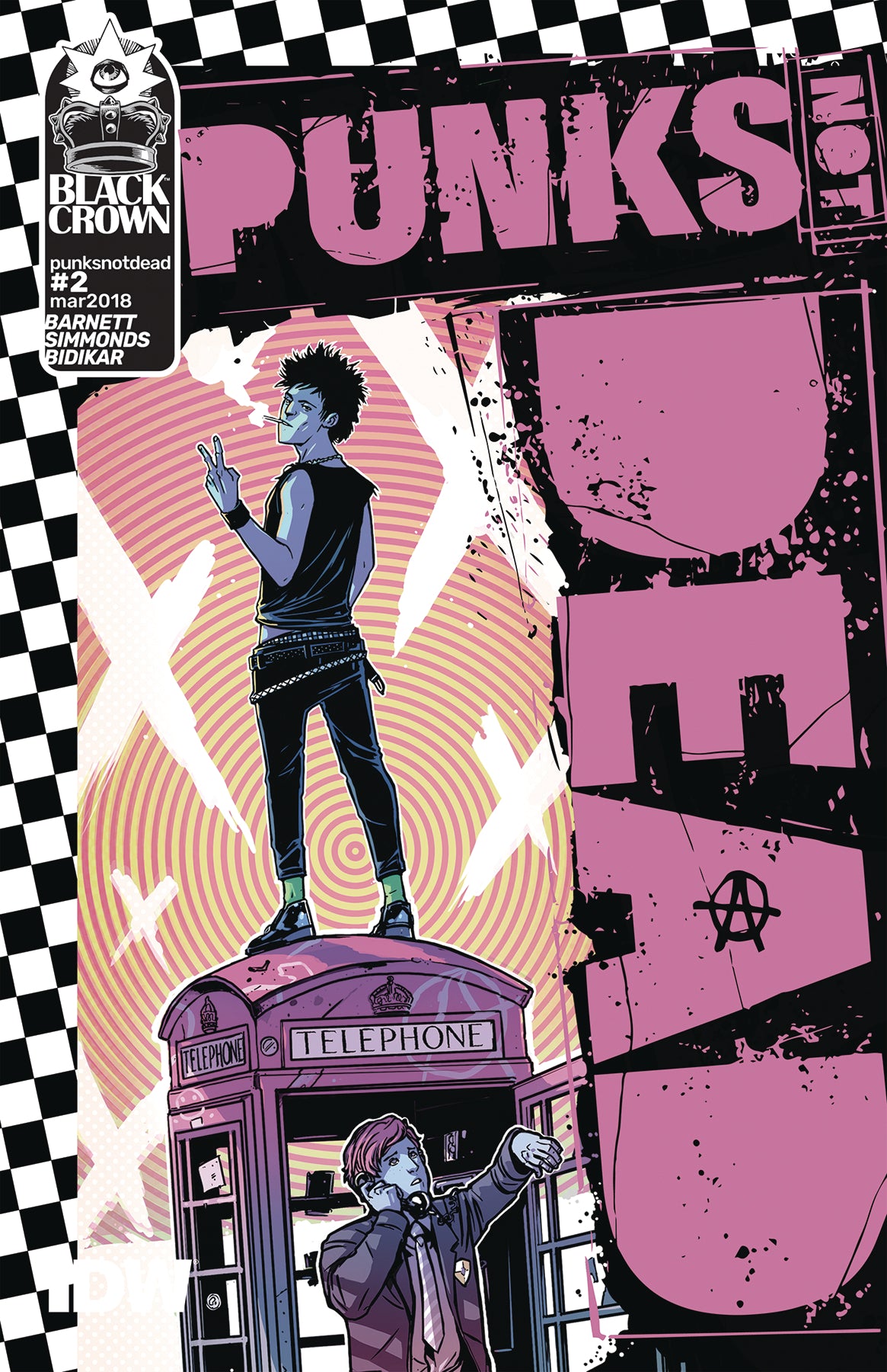 PUNKS NOT DEAD #2 CVR B WIJNGAARD COVER