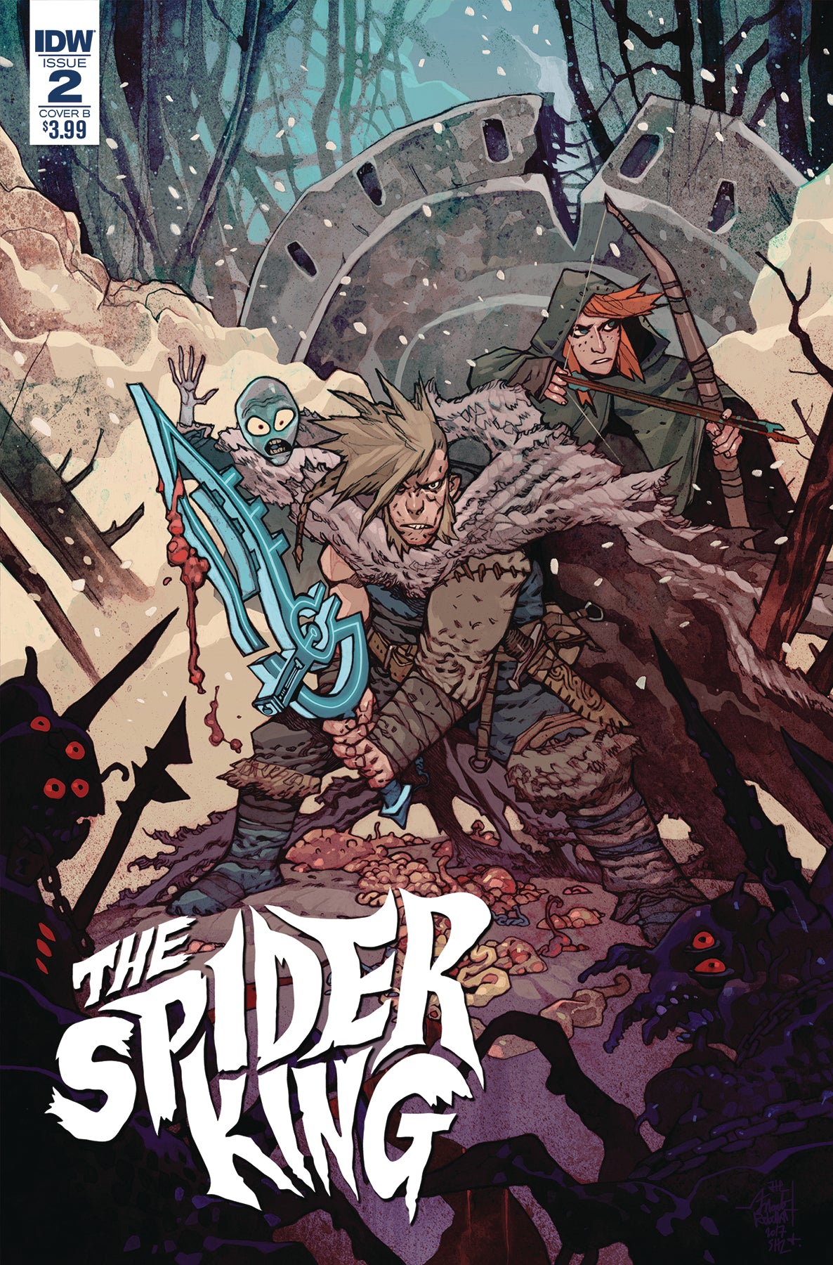 SPIDER KING #2 CVR B REBELKA COVER