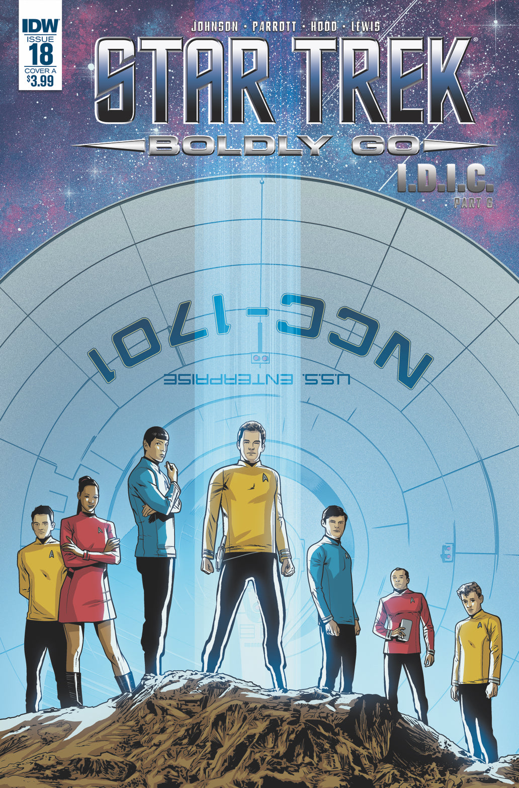 STAR TREK BOLDLY GO #18 CVR A HOOD COVER