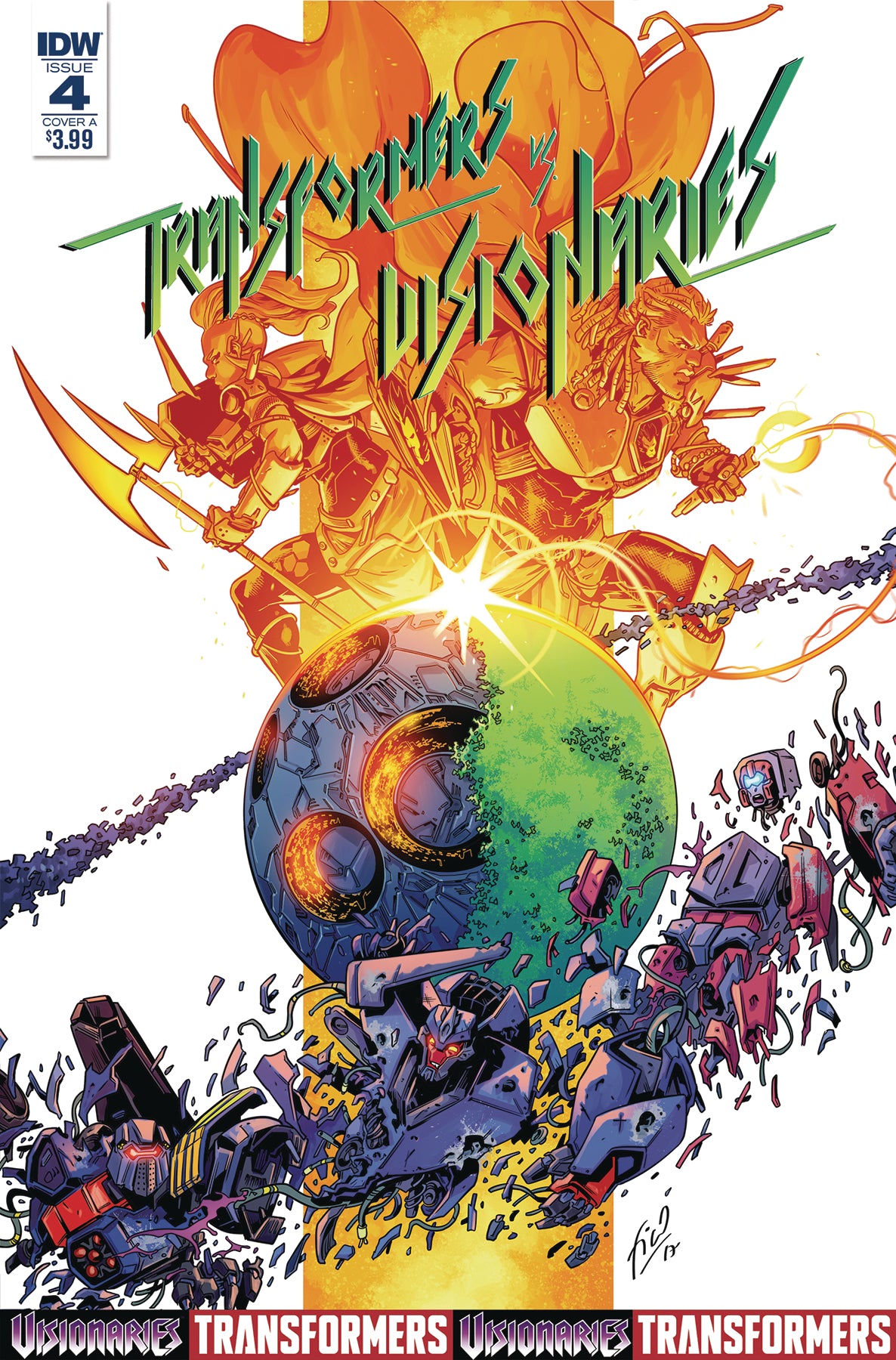 TRANSFORMERS VS VISIONARIES #4 (OF 5) CVR A OSSIO COVER