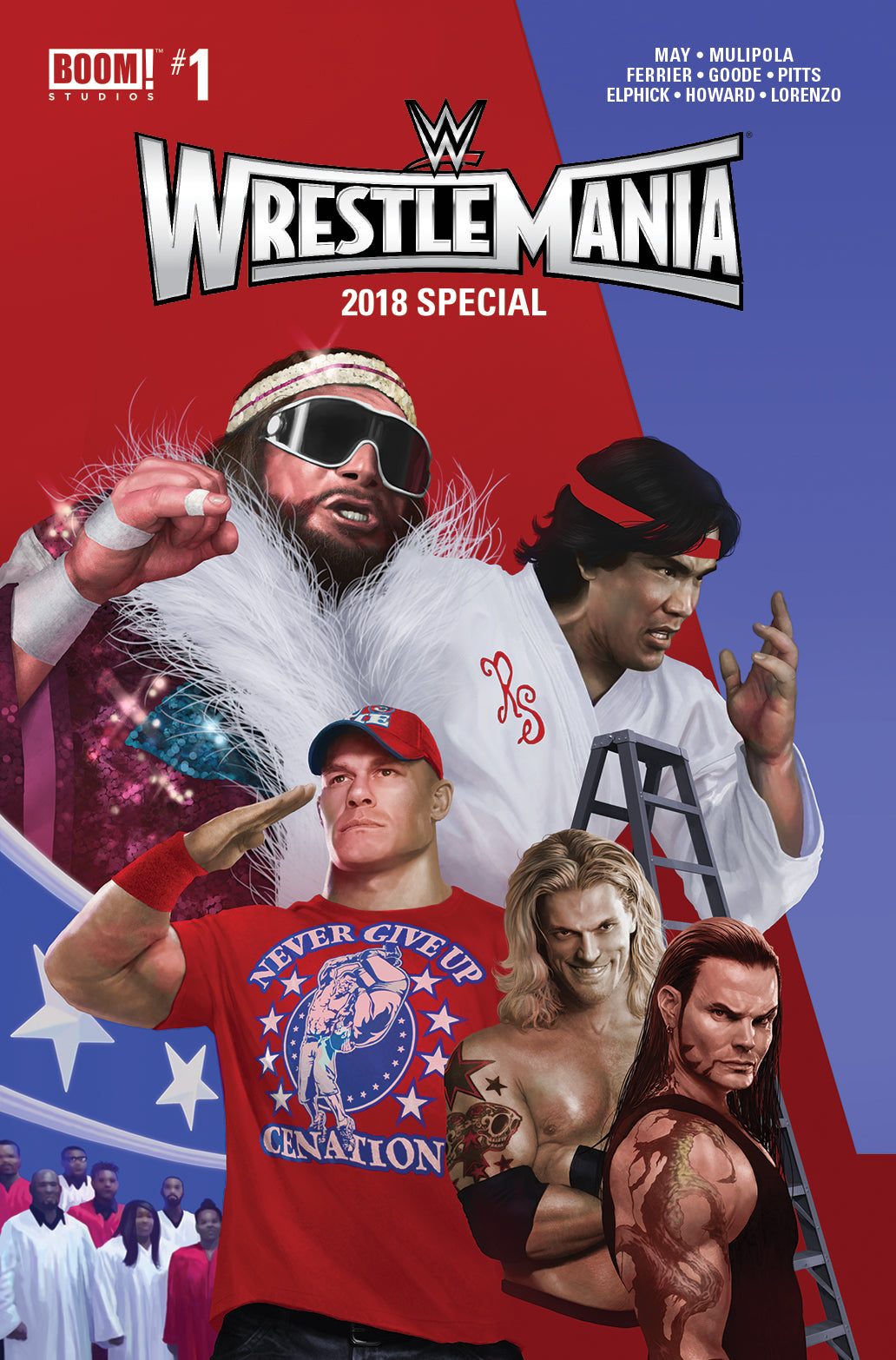 WWE WRESTLEMANIA 2018 SPECIAL #1 COVER