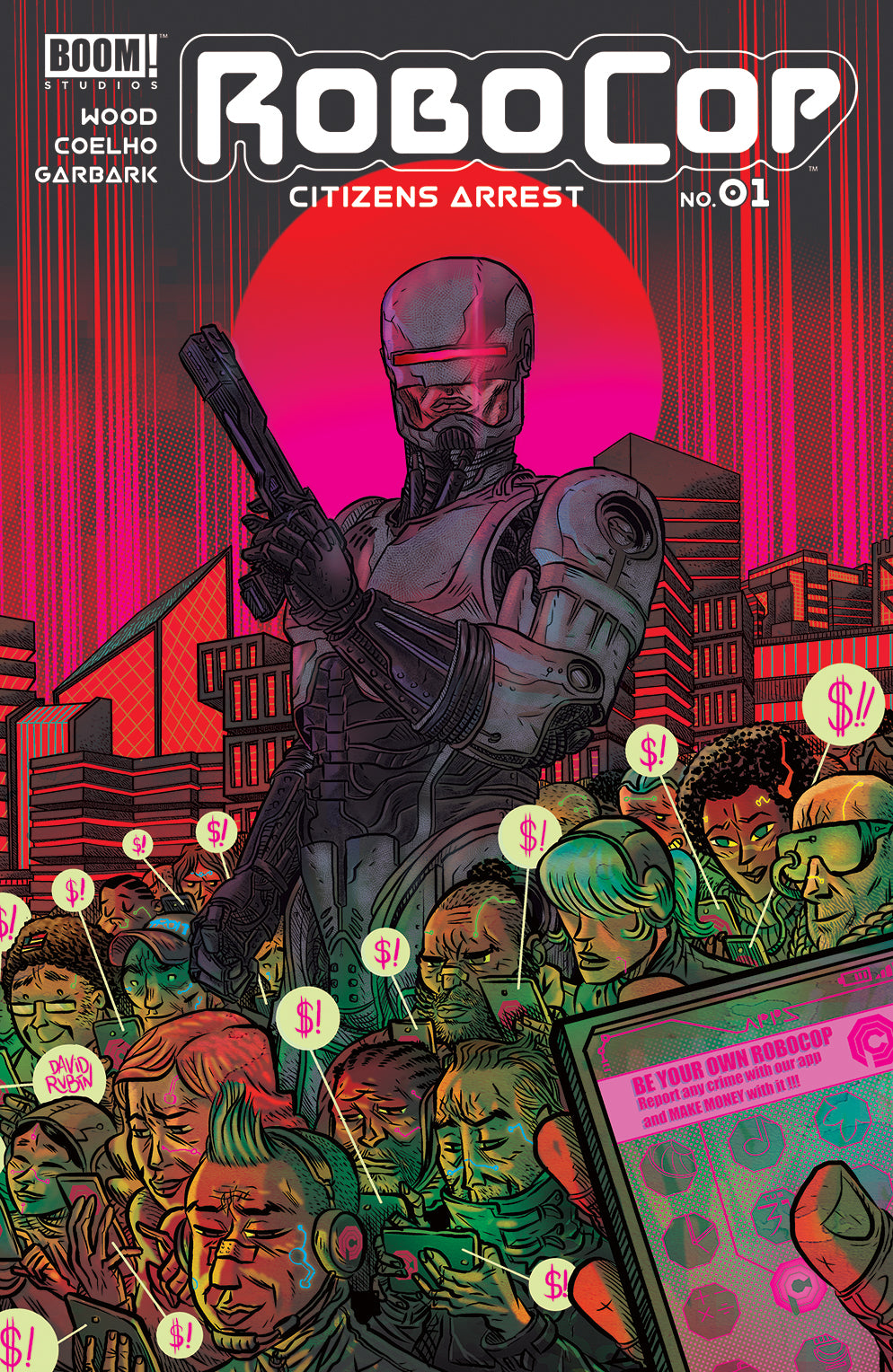 ROBOCOP CITIZENS ARREST #1 RUBIN VAR COVER