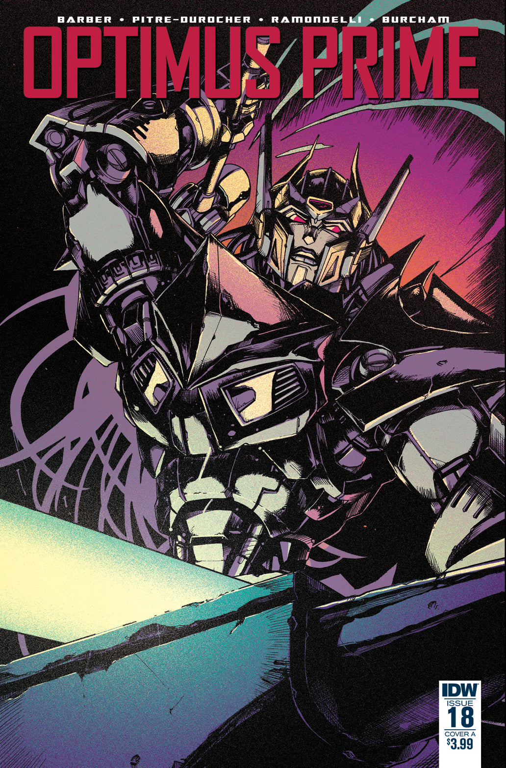 OPTIMUS PRIME #18 CVR A ZAMA COVER